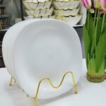 6pc Sundabest Square White dinner set