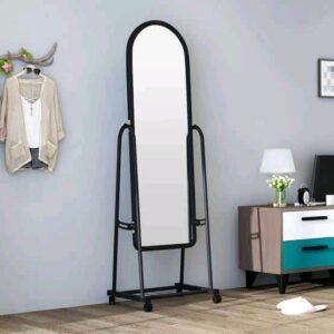 Free Standing Dressing Mirror with Wheels